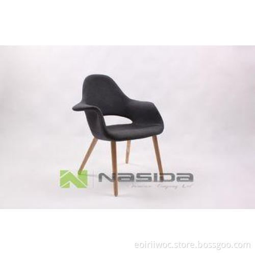 Solid Wood Organic Modern Wood Dining Chairs Replica by Saa